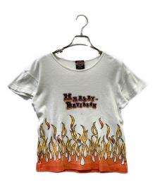 HARLEY-DAVIDSON（ハーレーダビッドソン）の古着「Tシャツ」｜ホワイト