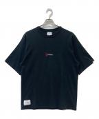 WTAPS×MINNANOダブルタップス×ミンナノ）の古着「半袖カットソー」｜ブラック