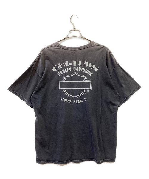HARLEY-DAVIDSON（ハーレーダビッドソン）HARLEY-DAVIDSON (ハーレーダビッドソン) 半袖カットソー グレー サイズ:SIZE XLの古着・服飾アイテム