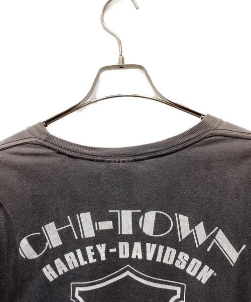 HARLEY-DAVIDSON（ハーレーダビッドソン）HARLEY-DAVIDSON (ハーレーダビッドソン) 半袖カットソー グレー サイズ:SIZE XLの古着・服飾アイテム