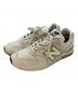 NEW BALANCE（ニューバランス）の古着「スニーカー」｜アイボリー