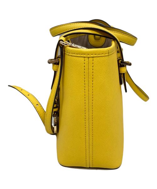 MICHAEL KORS（マイケルコース）MICHAEL KORS (マイケルコース) 2WAYミニトートバッグ イエローの古着・服飾アイテム