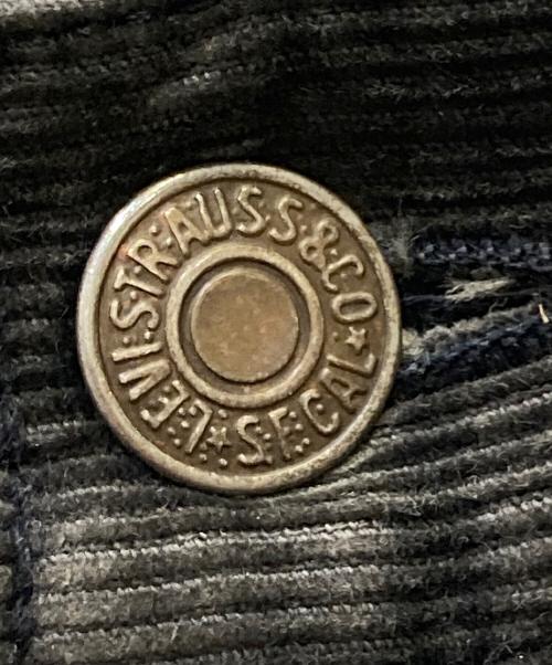 LEVI'S（リーバイス）LEVI'S (リーバイス) コーデュロイパンツ ブラック サイズ:不明の古着・服飾アイテム