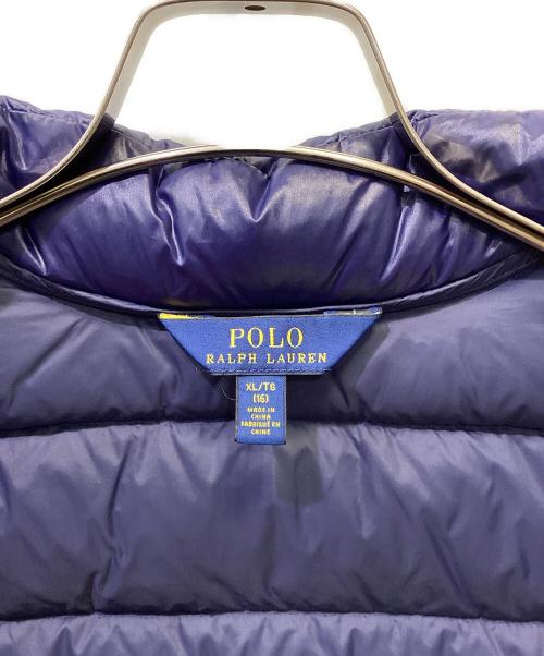 POLO RALPH LAUREN（ポロ・ラルフローレン）POLO RALPH LAUREN (ポロ・ラルフローレン) ダウンジャケット ネイビー サイズ:XLの古着・服飾アイテム