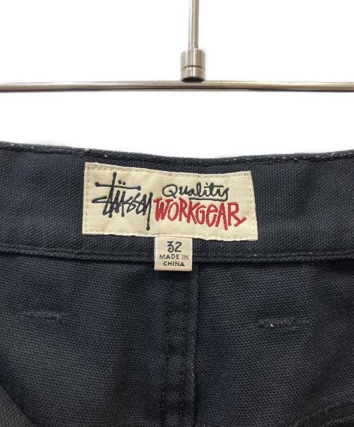 stussy（ステューシー）stussy (ステューシー) Carpenter Pant ブラック サイズ:SIZE 81cm(W32)の古着・服飾アイテム