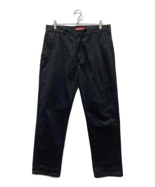 SUPREME（シュプリーム）SUPREME (シュプリーム) チノパン ブラック サイズ:32の古着・服飾アイテム