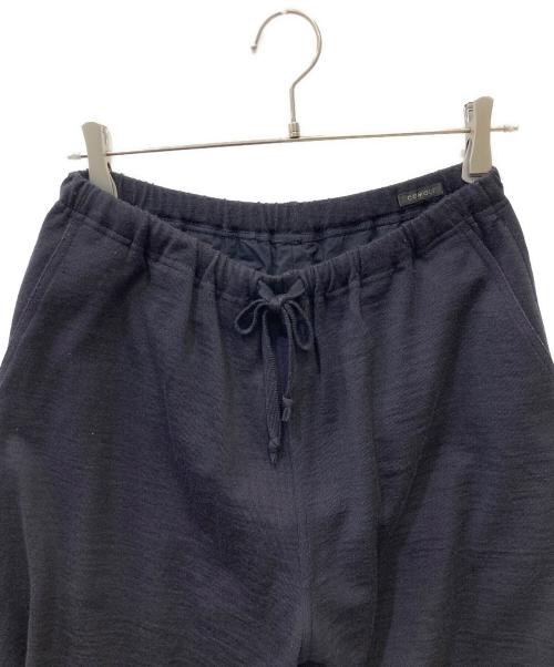 COMOLI（コモリ）COMOLI (コモリ) ウールニットニータックパンツ ネイビー サイズ:１の古着・服飾アイテム