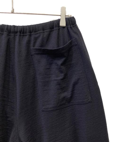 COMOLI（コモリ）COMOLI (コモリ) ウールニットニータックパンツ ネイビー サイズ:１の古着・服飾アイテム