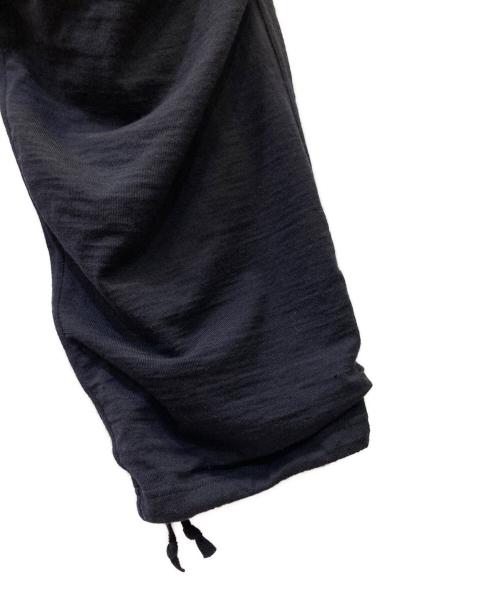 COMOLI（コモリ）COMOLI (コモリ) ウールニットニータックパンツ ネイビー サイズ:１の古着・服飾アイテム