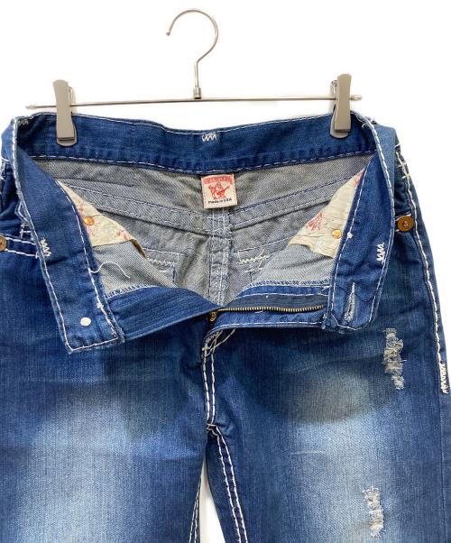 TRUE RELIGION（トゥルー レリジョン）TRUE RELIGION (トゥルー レリジョン) デニムパンツ サイズ:86㎝(W34)の古着・服飾アイテム