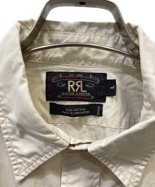 RRL（ダブルアールエル）RRL (ダブルアールエル) 半袖シャツ ベージュ サイズ:Ｌの古着・服飾アイテム