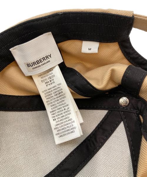BURBERRY（バーバリー）BURBERRY (バーバリー) ベースボールキャップ ベージュ サイズ:Ｍの古着・服飾アイテム