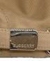 中古・古着 BURBERRY (バーバリー) ベースボールキャップ ベージュ サイズ:Ｍ：20000円