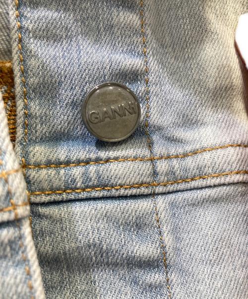 GANNI（ガニー）GANNI (ガニー) デニムジャケット スカイブルー サイズ:SIZE 32の古着・服飾アイテム