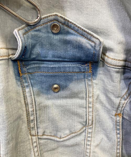GANNI（ガニー）GANNI (ガニー) デニムジャケット スカイブルー サイズ:SIZE 32の古着・服飾アイテム