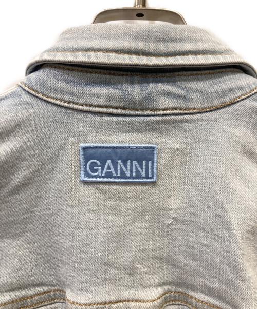 GANNI（ガニー）GANNI (ガニー) デニムジャケット スカイブルー サイズ:SIZE 32の古着・服飾アイテム