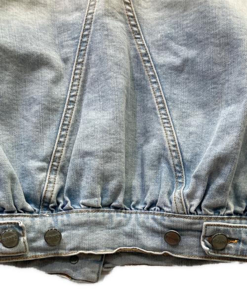GANNI（ガニー）GANNI (ガニー) デニムジャケット スカイブルー サイズ:SIZE 32の古着・服飾アイテム