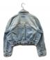 GANNI (ガニー) デニムジャケット スカイブルー サイズ:SIZE 32：11000円