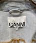 中古・古着 GANNI (ガニー) デニムジャケット スカイブルー サイズ:SIZE 32：11000円