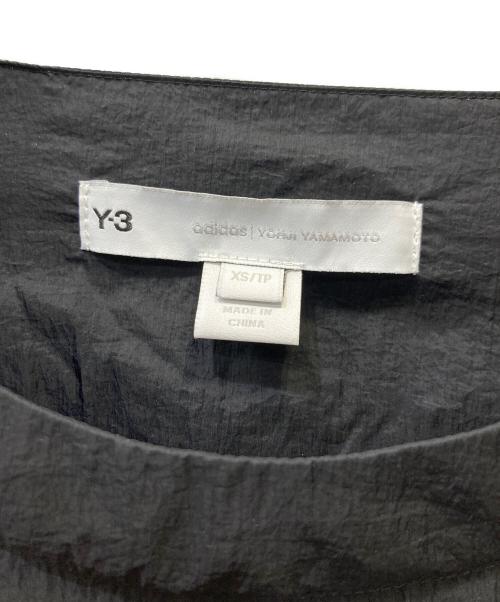 Y-3（ワイスリー）Y-3 (ワイスリー) 長袖カットソー ブラック サイズ:XSの古着・服飾アイテム