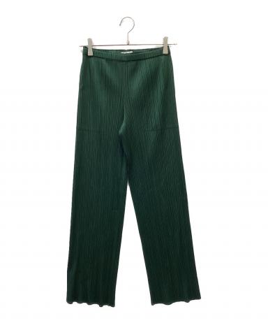 中古・古着通販】PLEATS PLEASE (プリーツプリーズ) パンツ グリーン