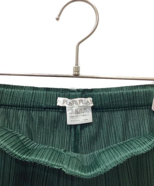 PLEATS PLEASE（プリーツプリーズ）PLEATS PLEASE (プリーツプリーズ) パンツ グリーン サイズ:Sの古着・服飾アイテム