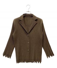 初期 1972年 イッセイミヤケ　変形ジャケット　アウター　肩パット　ブラウン 中古・古着通販】HaaT ISSEY MIYAKE (ハート イッセイ ミヤケ) ダウン