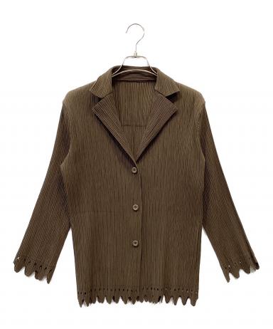 中古・古着通販】ISSEY MIYAKE (イッセイミヤケ) カットワークプリーツ