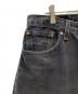 中古・古着 LEVI'S (リーバイス) ブラックデニム サイズ:W38×L32：7000円