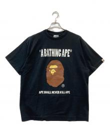 A BATHING APE（アベイシングエイプ）の古着「半袖カットソー」｜ブラック