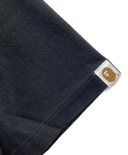 A BATHING APE（アベイシングエイプ）A BATHING APE (アベイシングエイプ) 半袖カットソー ブラック サイズ:SIZE XLの古着・服飾アイテム