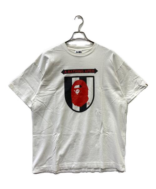 A BATHING APE（アベイシングエイプ）A BATHING APE (アベイシングエイプ) 半袖カットソー ホワイト サイズ:SIZE XLの古着・服飾アイテム