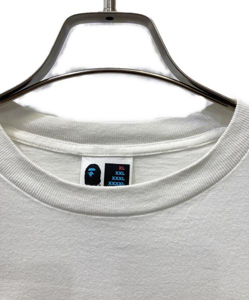 A BATHING APE（アベイシングエイプ）A BATHING APE (アベイシングエイプ) 半袖カットソー ホワイト サイズ:SIZE XLの古着・服飾アイテム
