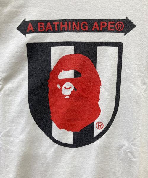 A BATHING APE（アベイシングエイプ）A BATHING APE (アベイシングエイプ) 半袖カットソー ホワイト サイズ:SIZE XLの古着・服飾アイテム