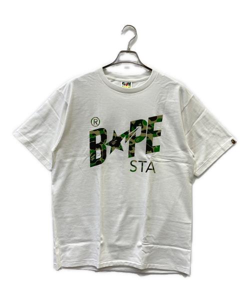A BATHING APE（アベイシングエイプ）A BATHING APE (アベイシングエイプ) 半袖カットソー ホワイト サイズ:SIZE XL 未使用品の古着・服飾アイテム