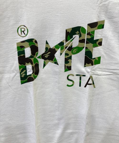A BATHING APE（アベイシングエイプ）A BATHING APE (アベイシングエイプ) 半袖カットソー ホワイト サイズ:SIZE XL 未使用品の古着・服飾アイテム