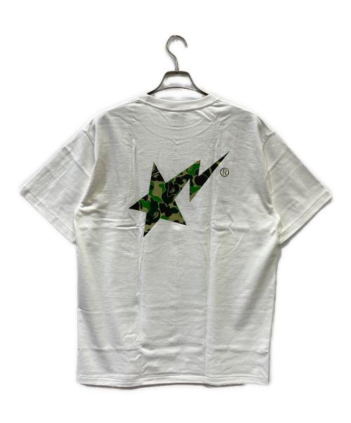 A BATHING APE（アベイシングエイプ）A BATHING APE (アベイシングエイプ) 半袖カットソー ホワイト サイズ:SIZE XL 未使用品の古着・服飾アイテム