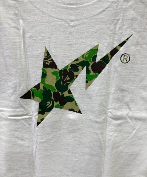 A BATHING APE（アベイシングエイプ）A BATHING APE (アベイシングエイプ) 半袖カットソー ホワイト サイズ:SIZE XL 未使用品の古着・服飾アイテム