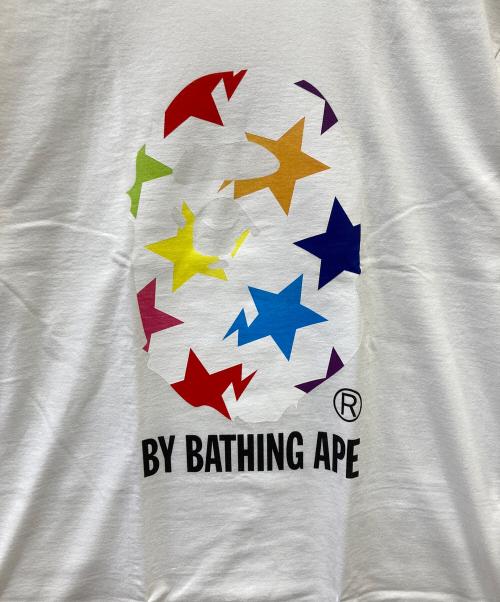 A BATHING APE（アベイシングエイプ）A BATHING APE (アベイシングエイプ) 半袖カットソー ホワイト サイズ:XL 未使用品の古着・服飾アイテム