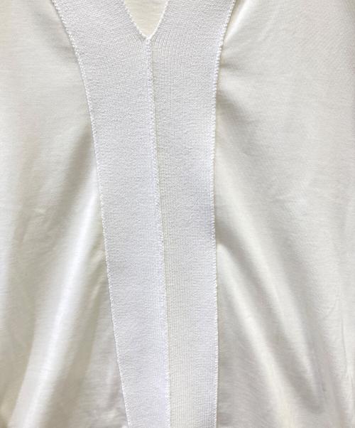 COLUMN（コラム）COLUMN (コラム) 半袖ニット ホワイト サイズ:SIZE Freeの古着・服飾アイテム