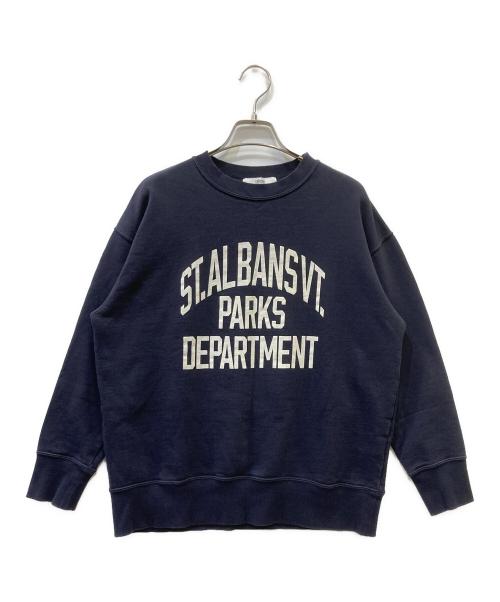 JOURNAL STANDARD relume（ジャーナルスタンダード レリューム）JOURNAL STANDARD relume (ジャーナルスタンダード レリューム) スウェット ネイビー サイズ:Ｆの古着・服飾アイテム