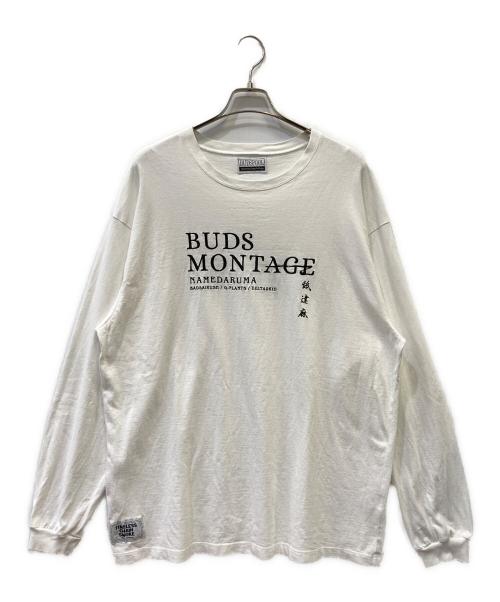 BUDSPOOL（バッズプール）BUDSPOOL (バッズプール) 長袖カットソー ホワイト サイズ:XXXLargeの古着・服飾アイテム