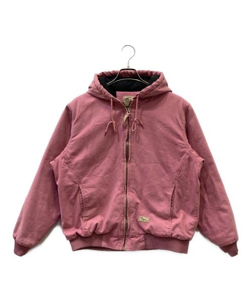 BERNE（バーン）BERNE (バーン) アクティブジャケット ピンク サイズ:Lの古着・服飾アイテム