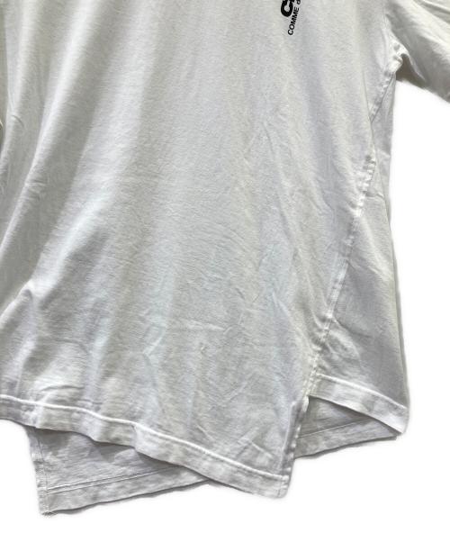 CDG（シーディージー）CDG (シーディージー) デザインTシャツ ホワイト サイズ:XLの古着・服飾アイテム