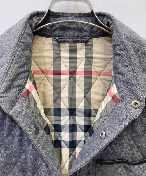 BURBERRY LONDON（バーバリーロンドン）BURBERRY LONDON (バーバリーロンドン) キルティングコート グレー サイズ:Ｍの古着・服飾アイテム