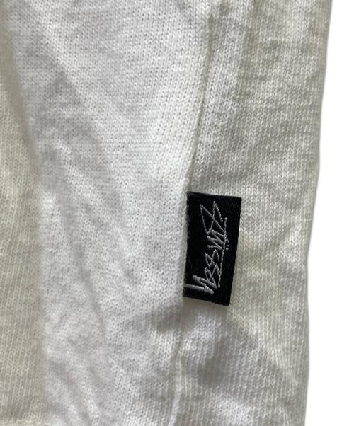 stussy（ステューシー）stussy (ステューシー) フットボールTシャツ ホワイト サイズ:Lの古着・服飾アイテム