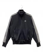 adidasアディダス）の古着「トラックジャケット」｜ブラック
