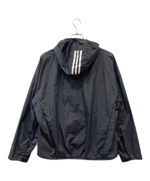 adidas（アディダス）adidas (アディダス) アノラックパーカー ブラック サイズ:Ｍの古着・服飾アイテム
