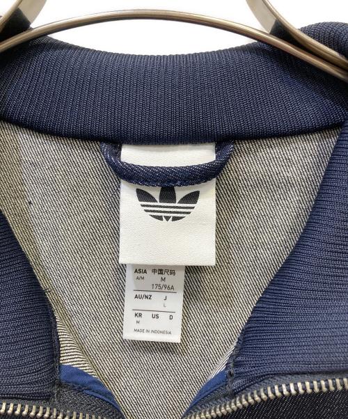 adidas（アディダス）adidas (アディダス) デニム ファイヤーバードトラックトップ ネイビー サイズ:Ｍの古着・服飾アイテム