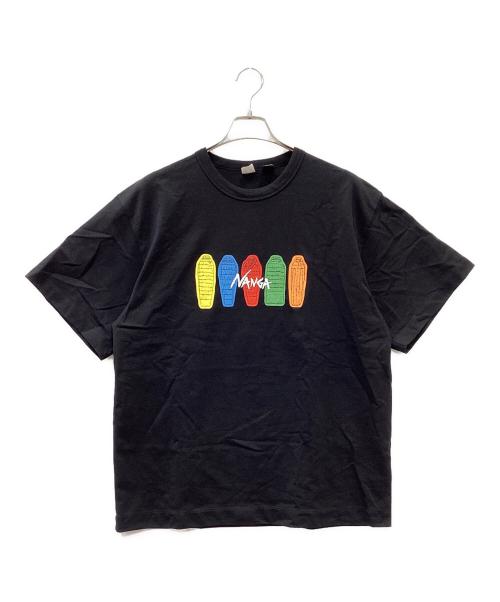 NANGA（ナンガ）NANGA (ナンガ) 半袖カットソー ブラック サイズ:Ｌの古着・服飾アイテム
